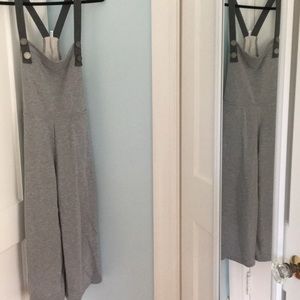 Urban Outfitters gray sweatpants jumpsuit overalls